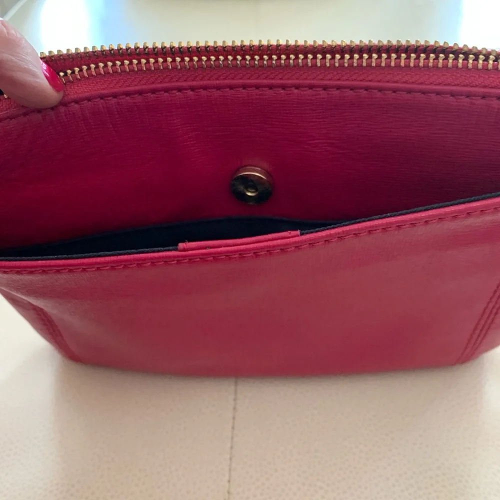 Tommy Hilfiger Crossbody Pink Handbag Minimalist Purse Shoulder Bag Classic
